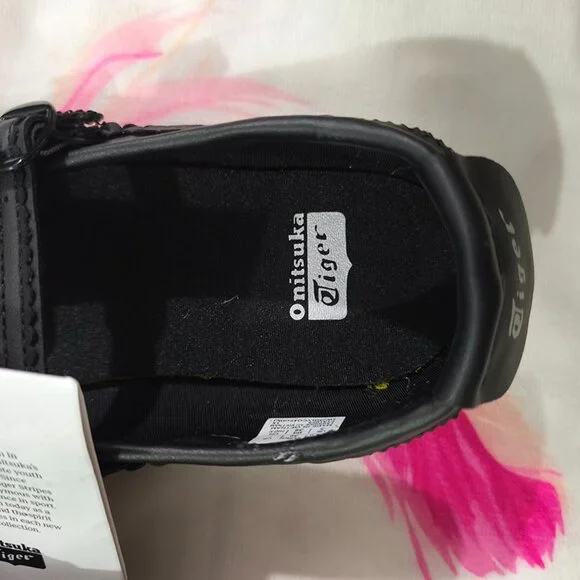 Onitsuka Tiger Black Retro Mary Jane Casual Shoes - Picture 5 of 8